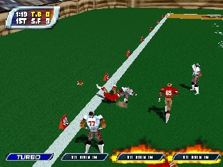 NFL Blitz 2001 screenshot 5 for Nintendo 64